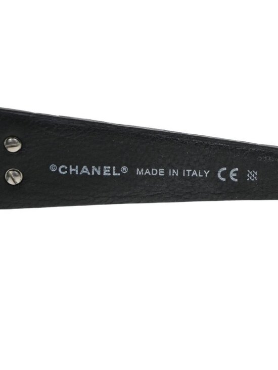 CHANEL CC Logo Matelasse Sunglasses Eye Wear Plastic Leather BK 5116-Q 30RL982 main image 6